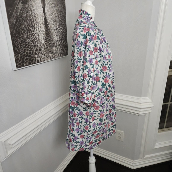 SUR LA VAGUE Women's Blouse Mini Dress o/s Puff-sleeve - Picture 5 of 9